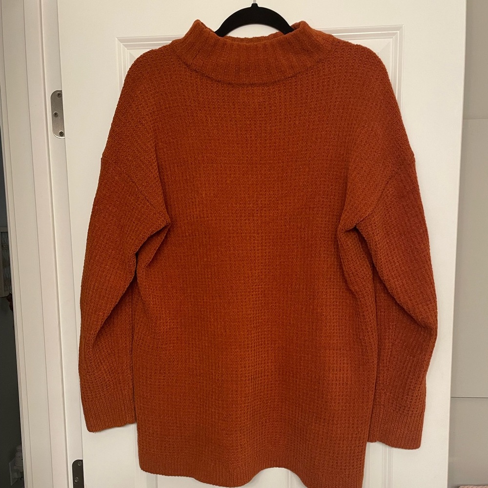 Burnt Orange A New Day Sweater, Size: Large